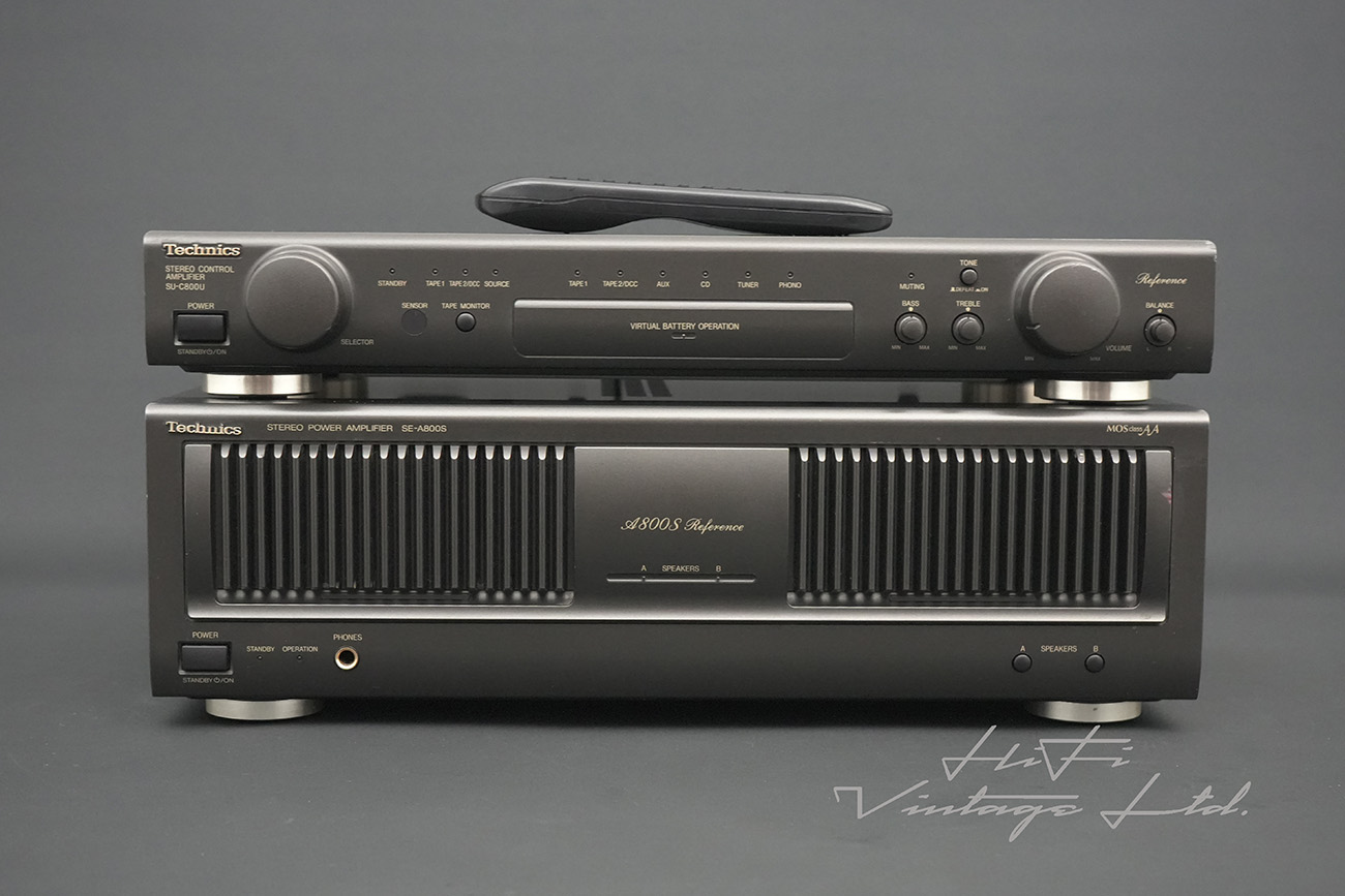 Technics SU-C800U & SE-A800S Set