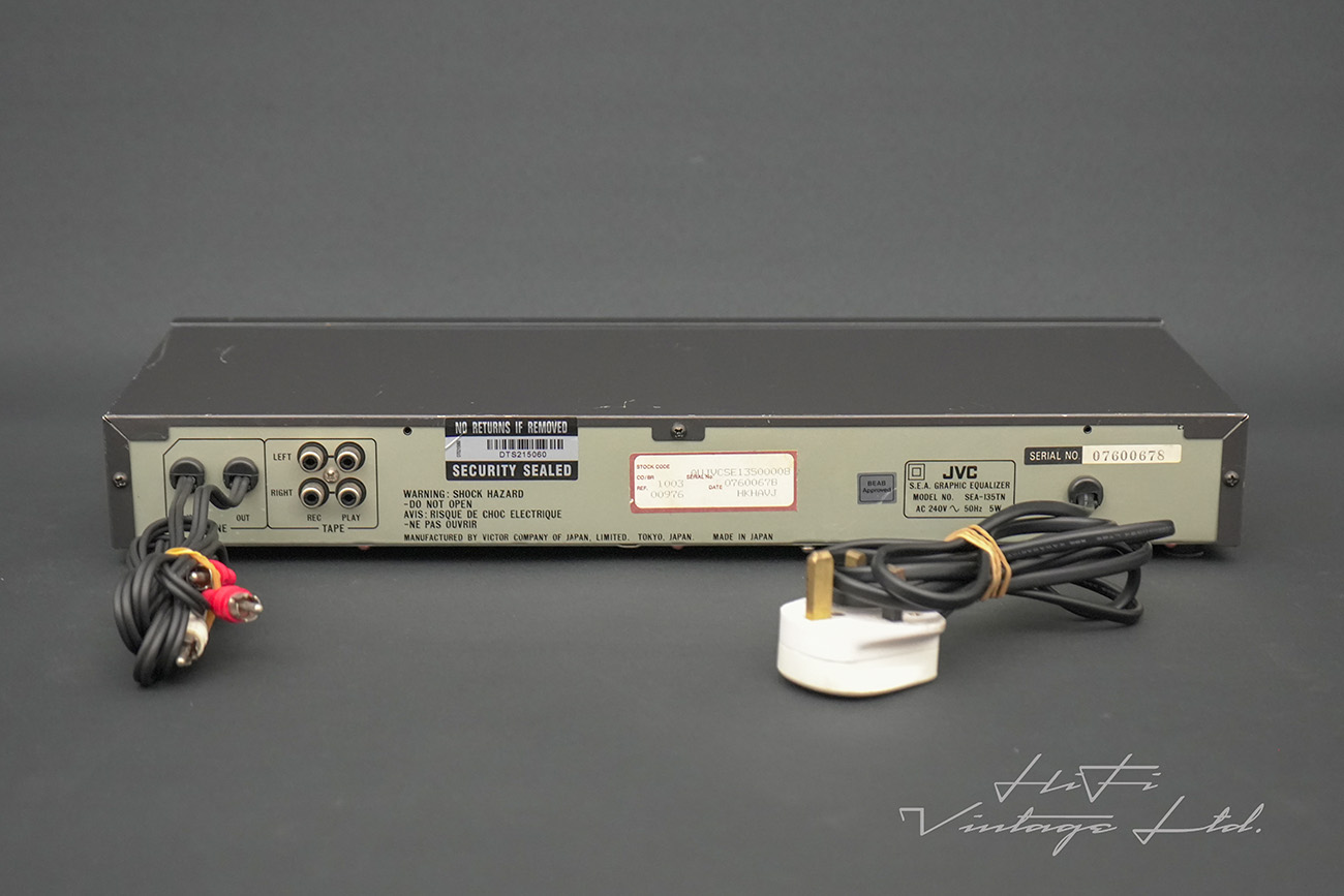 JVC SEA-135TN Graphic Equalizer