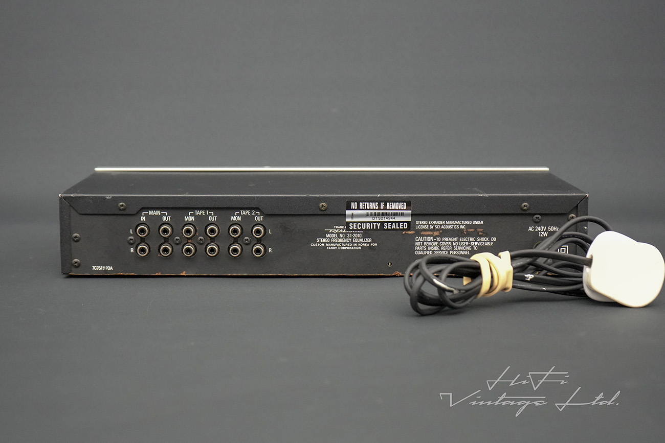 Realistic 31-2010 Equaliser