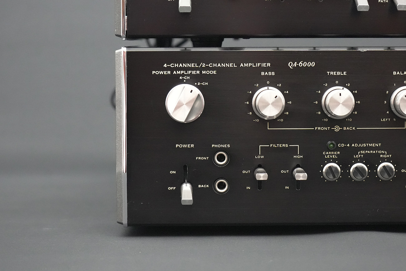 Sansui QA-6000 Amplifier & Sansui TU-7700 Tuner.