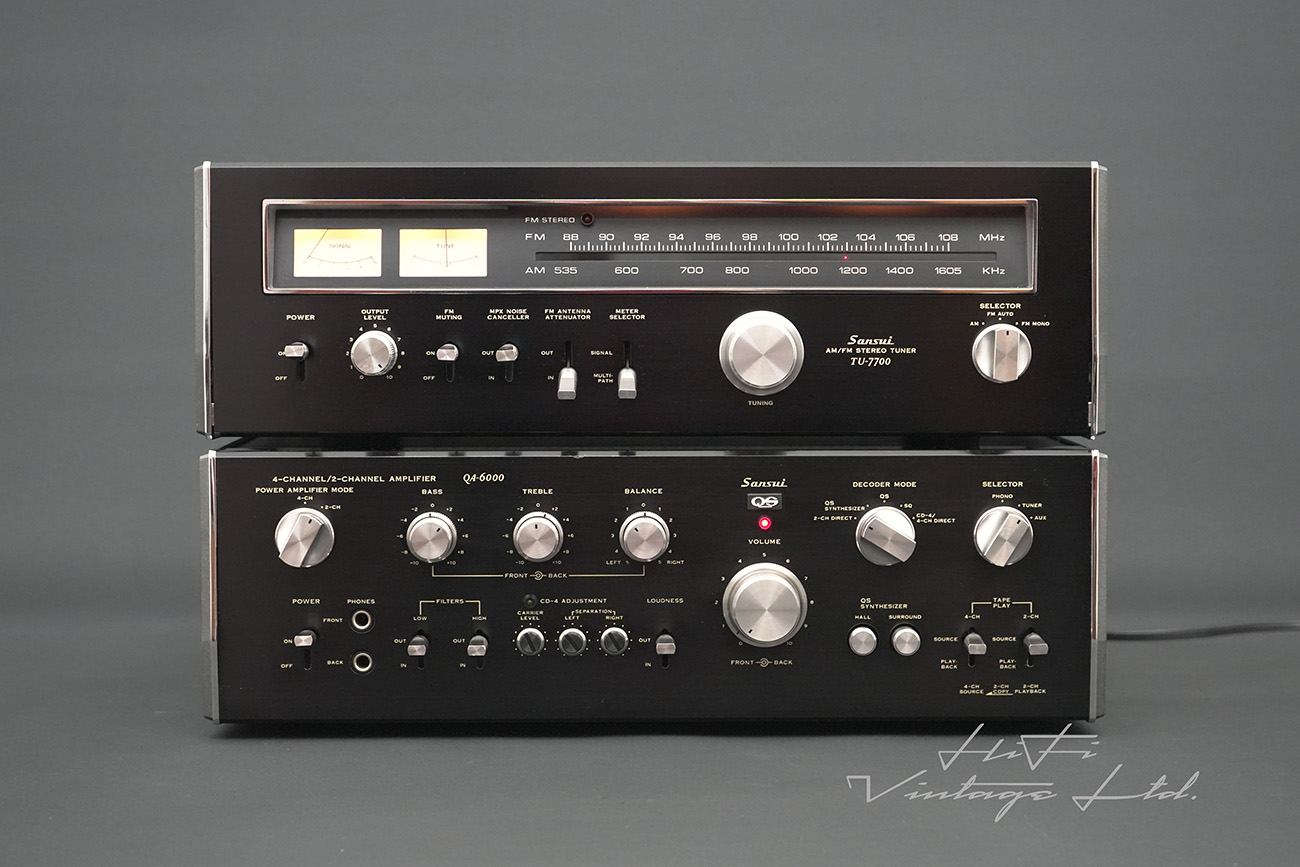Sansui QA-6000 & TU-7700