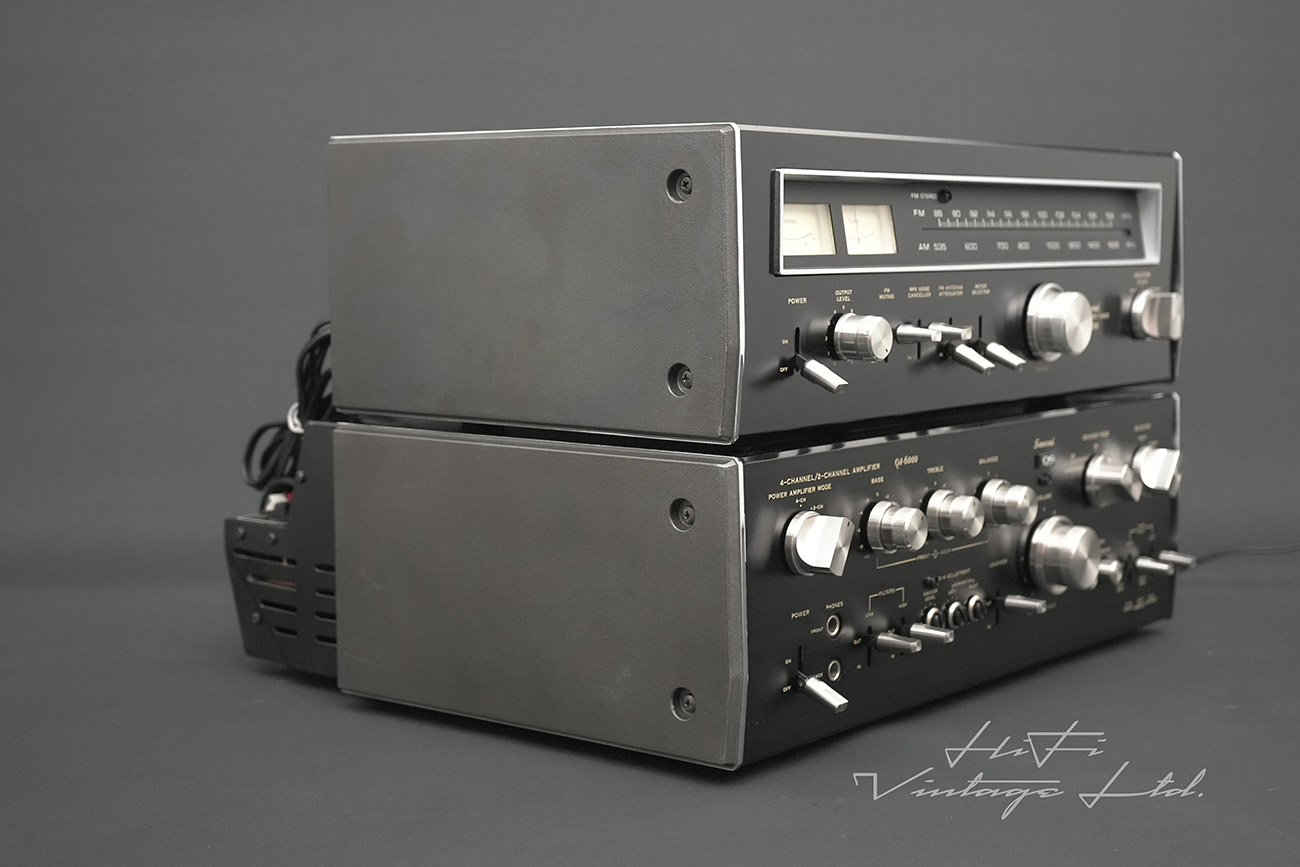 Sansui QA-6000 Amplifier & Sansui TU-7700 Tuner.