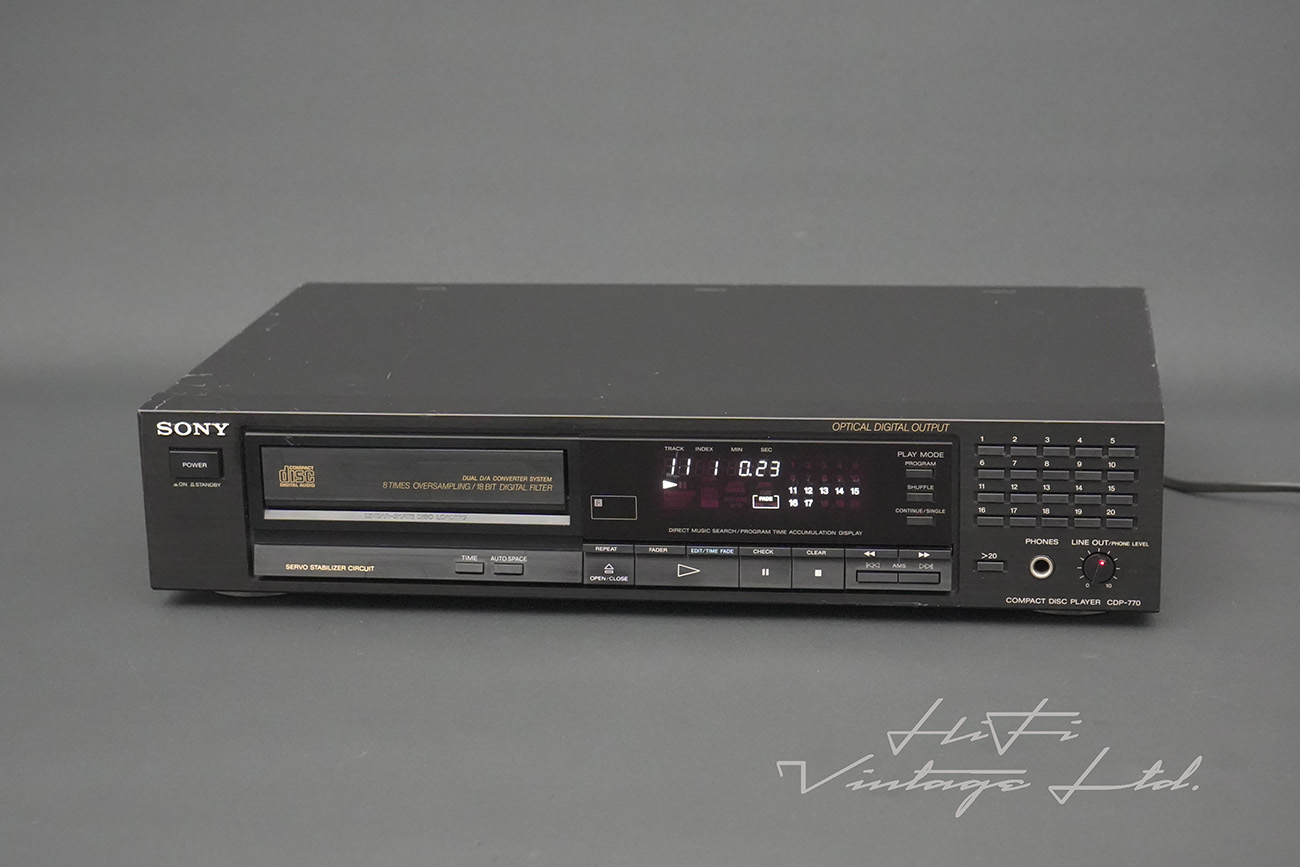 Sony CDP-770 CD Player