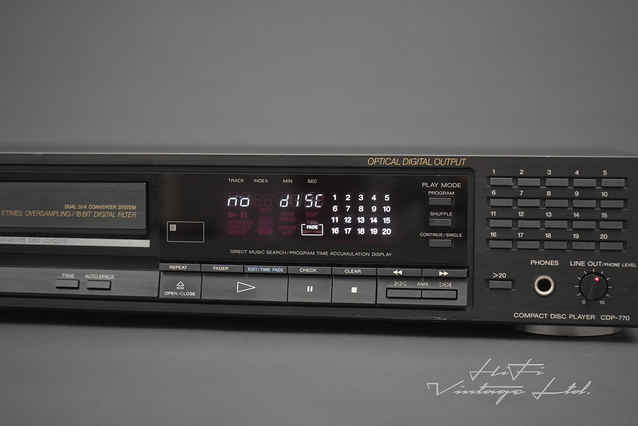 Sony CDP-770 CD Player