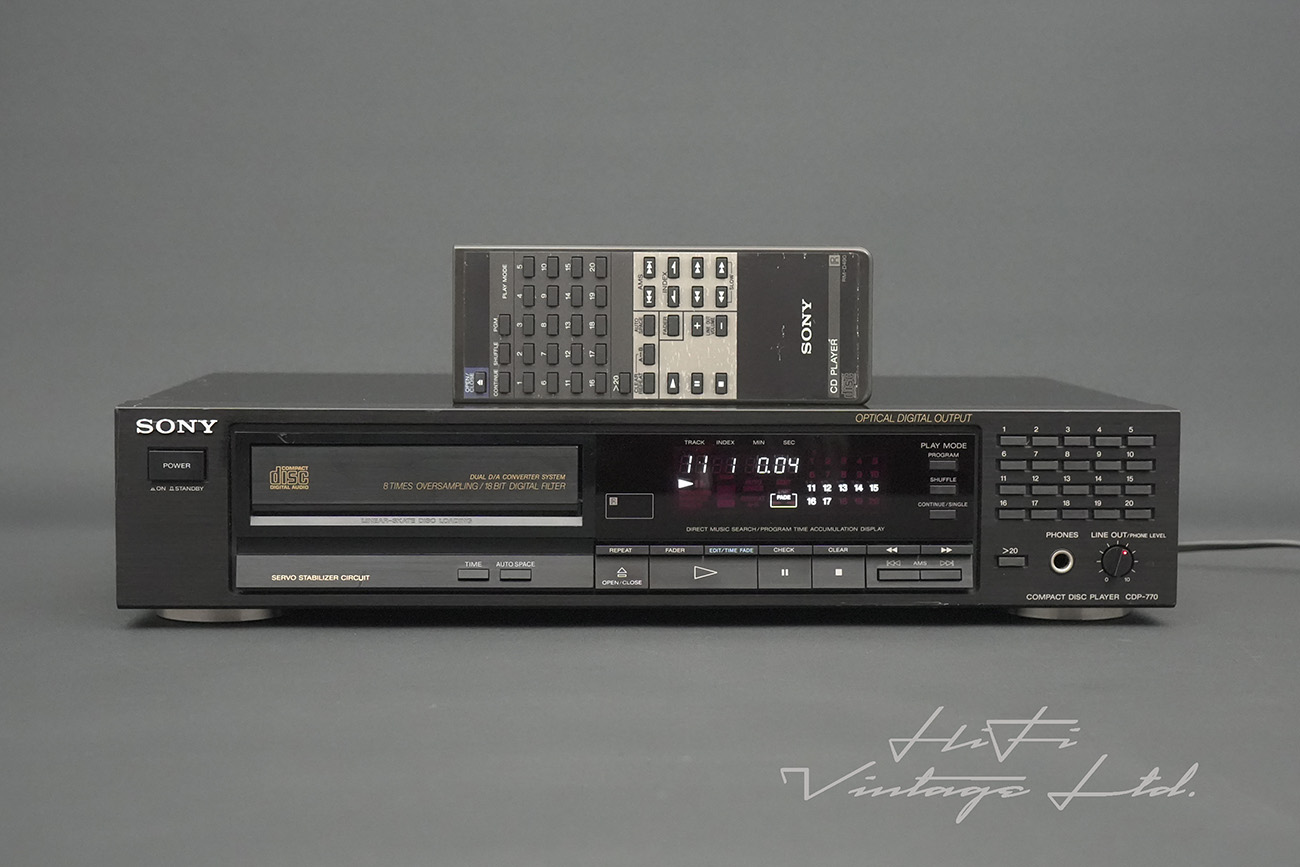 Sony CDP-770 CD Player