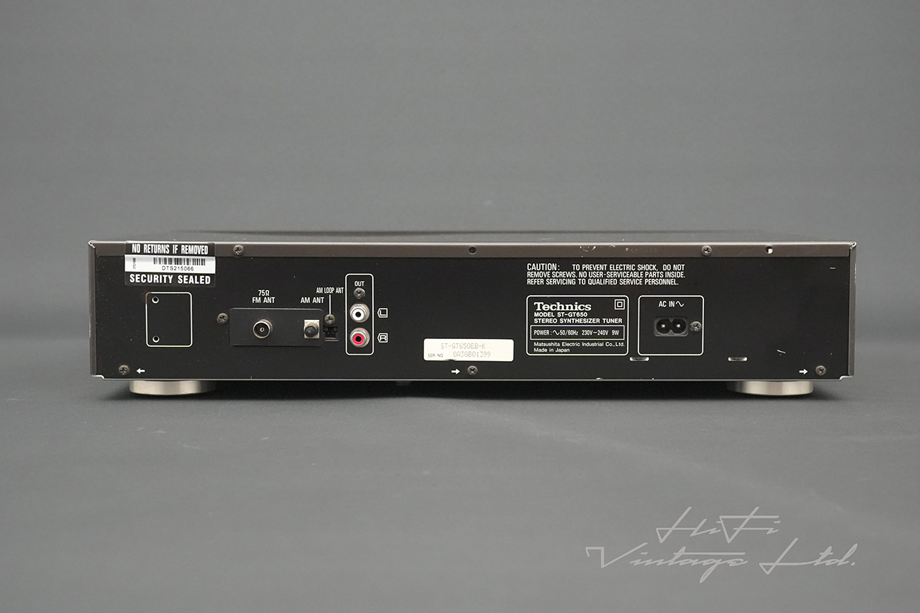 Technics ST-GT650 Tuner