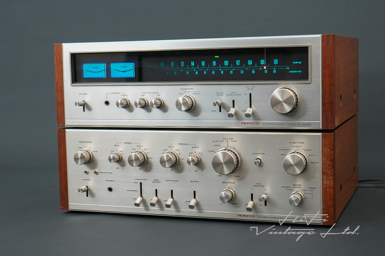 Pioneer SA-8100 Amplifier & Pioneer TX-9100 Tuner