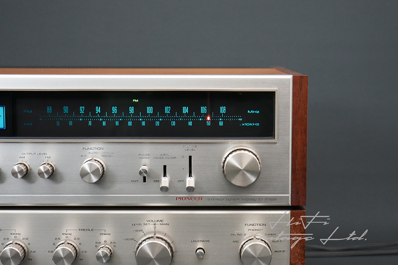 Pioneer SA-8100 Amplifier & Pioneer TX-9100 Tuner