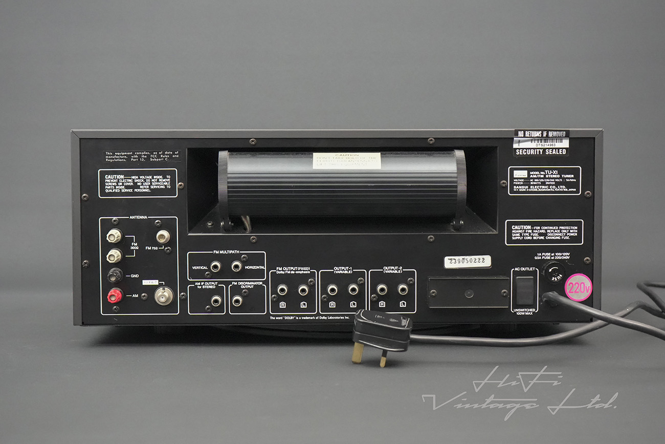 Sansui TU-X1 Stereo Tuner