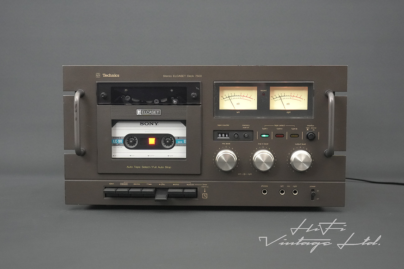 Technics RS-7500US Elcaset Tape Deck
