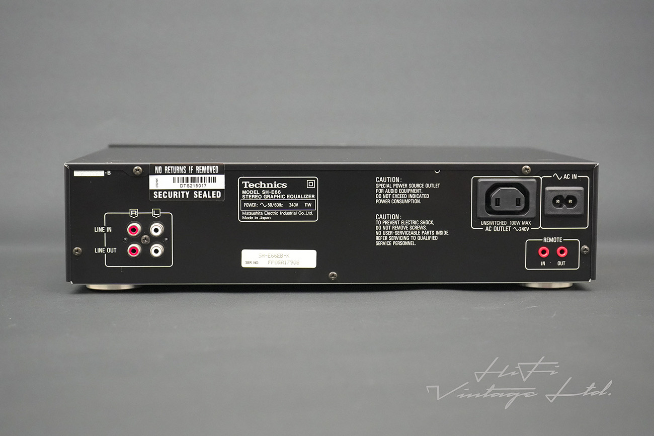 Technics SH-E66 Equaliser