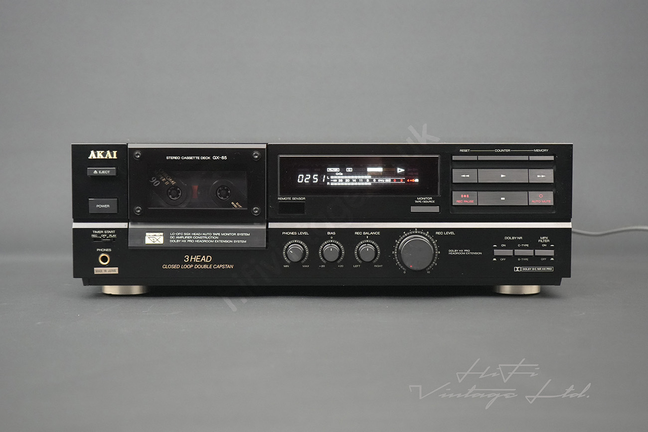 Akai GX-65 Cassette Deck
