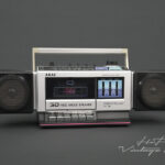 Akai PJ-15FL Stereo Radio Cassette Player