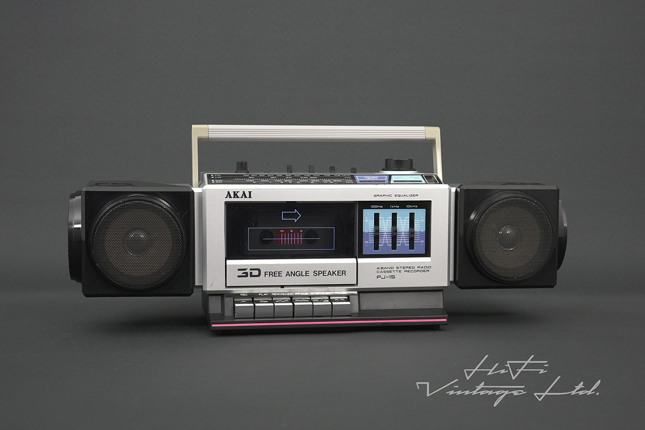Akai PJ-15FL Stereo Radio Cassette Player