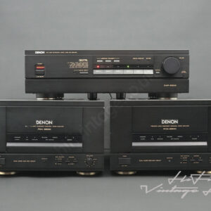 Denon POA-6600 Power Amplifiers and DAP-5500 Preamplifier