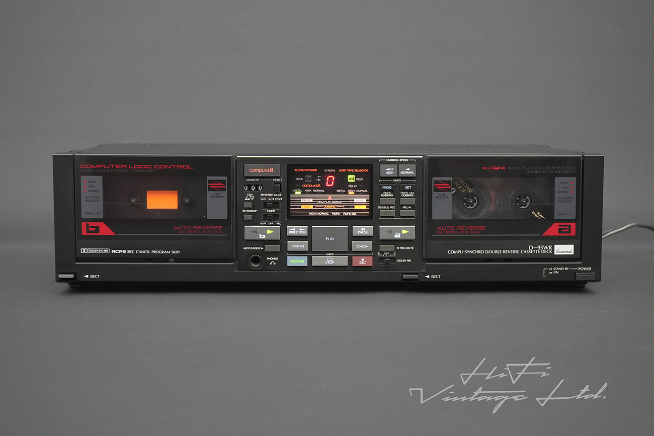Sansui D-95WR Double Cassette Deck