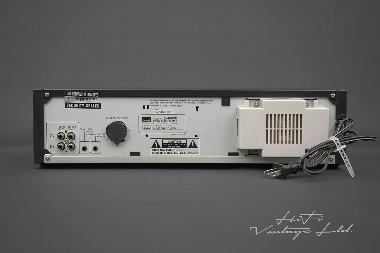 Sansui D-95WR Double Cassette Deck