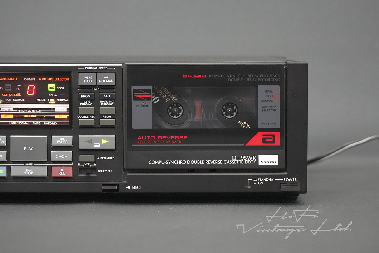Sansui D-95WR Double Cassette Deck