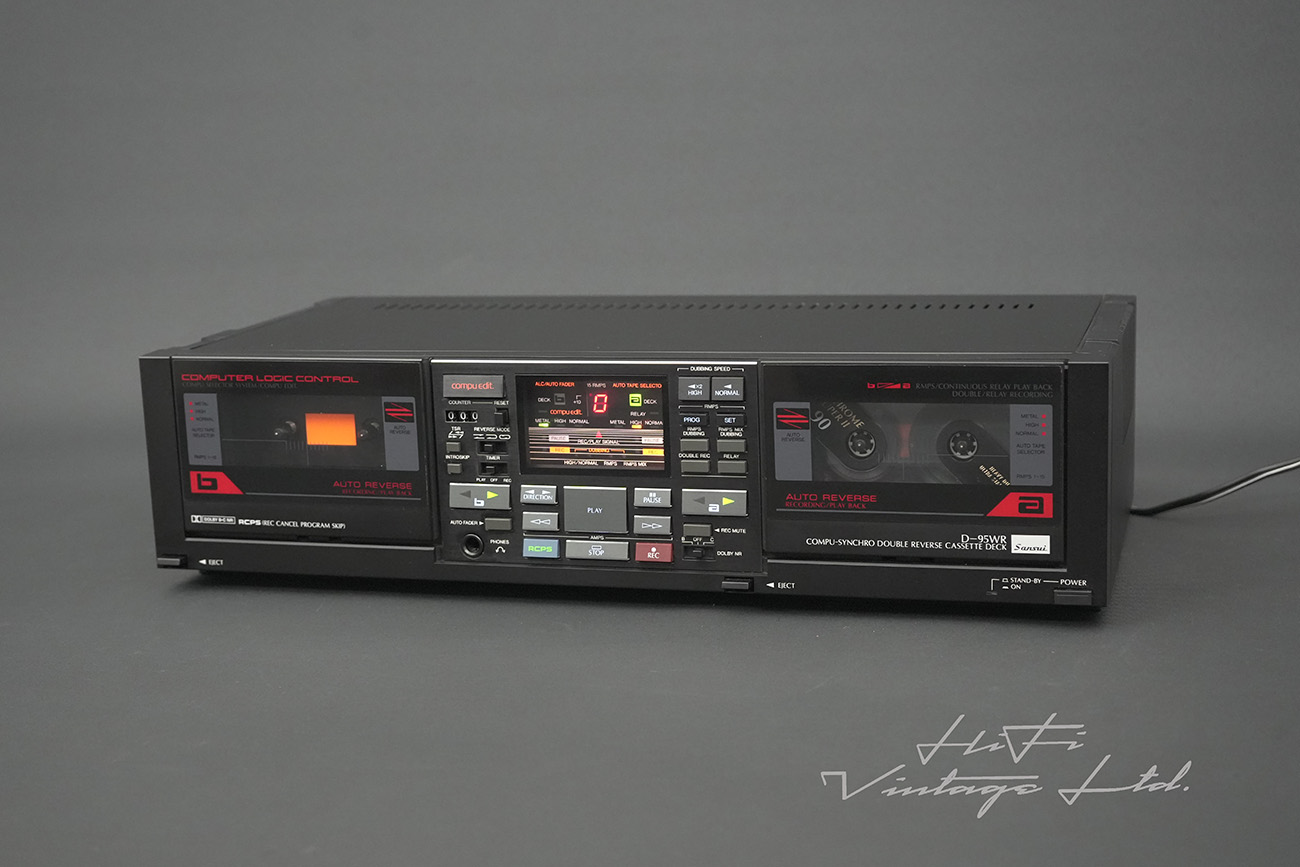 Sansui D-95WR Double Cassette Deck
