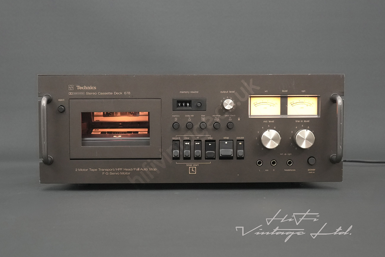 Technics RS-678US Cassette Deck