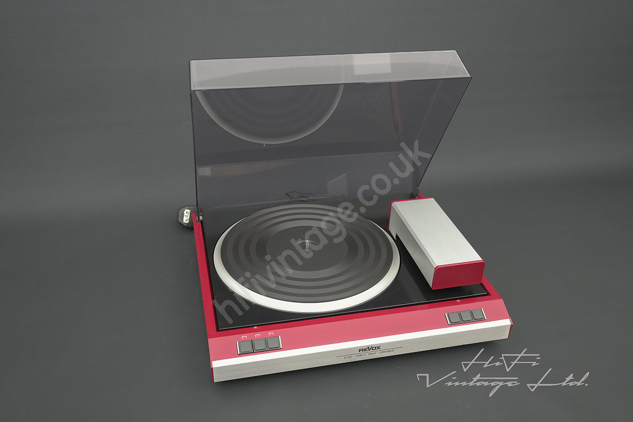 Revox B795 Direct-Drive Turntable
