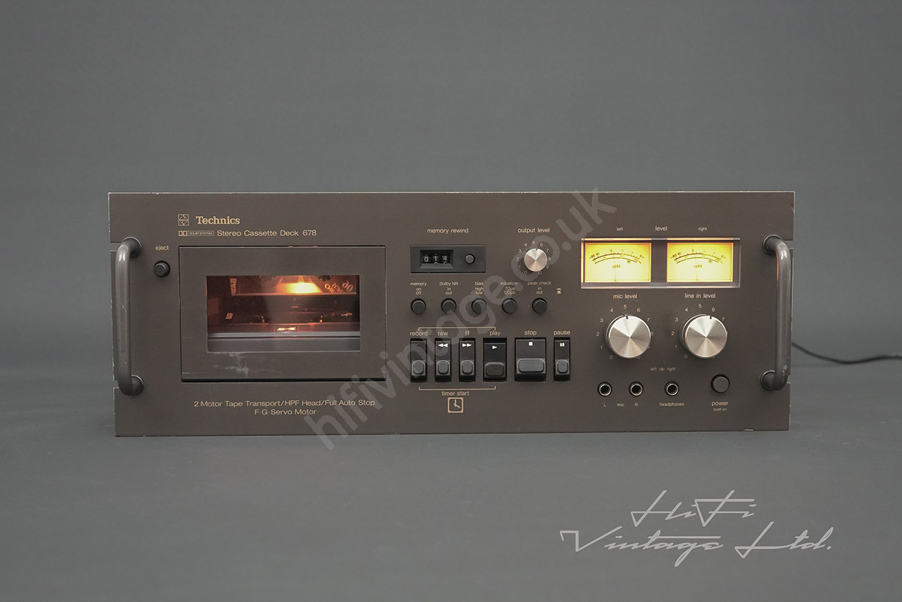 Technics RS-678US Cassette Deck (2)
