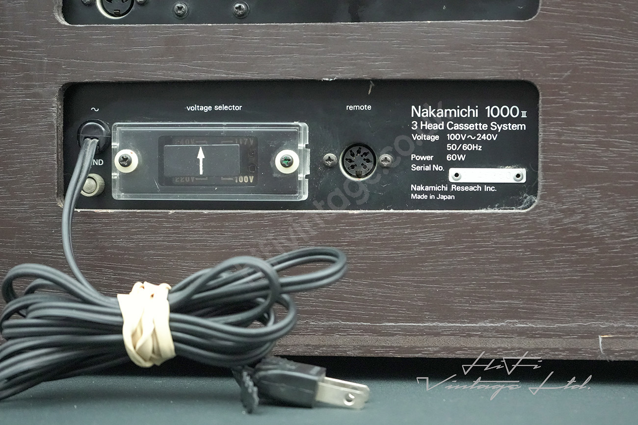 Nakamichi 1000 MKII Cassette Deck