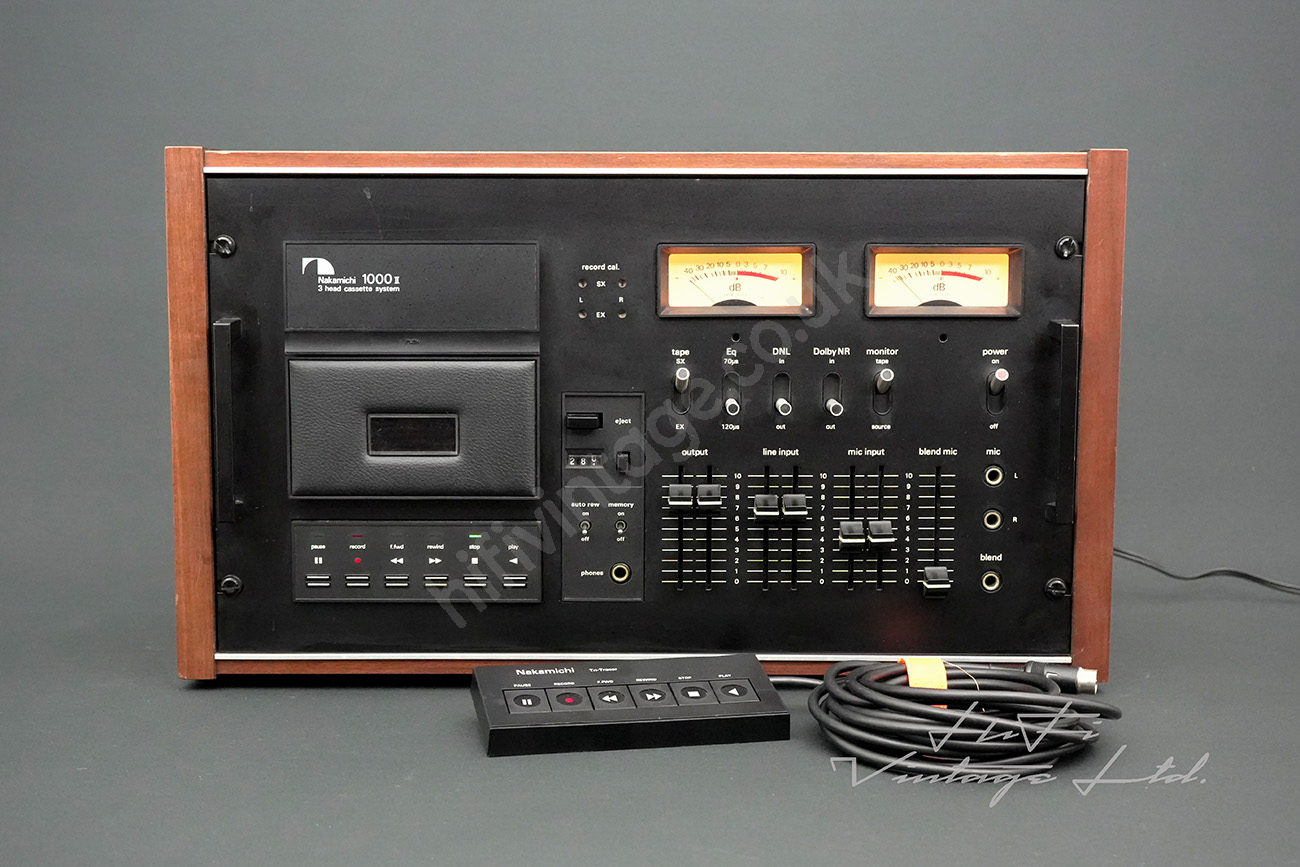 Nakamichi 1000 MKII Cassette Deck