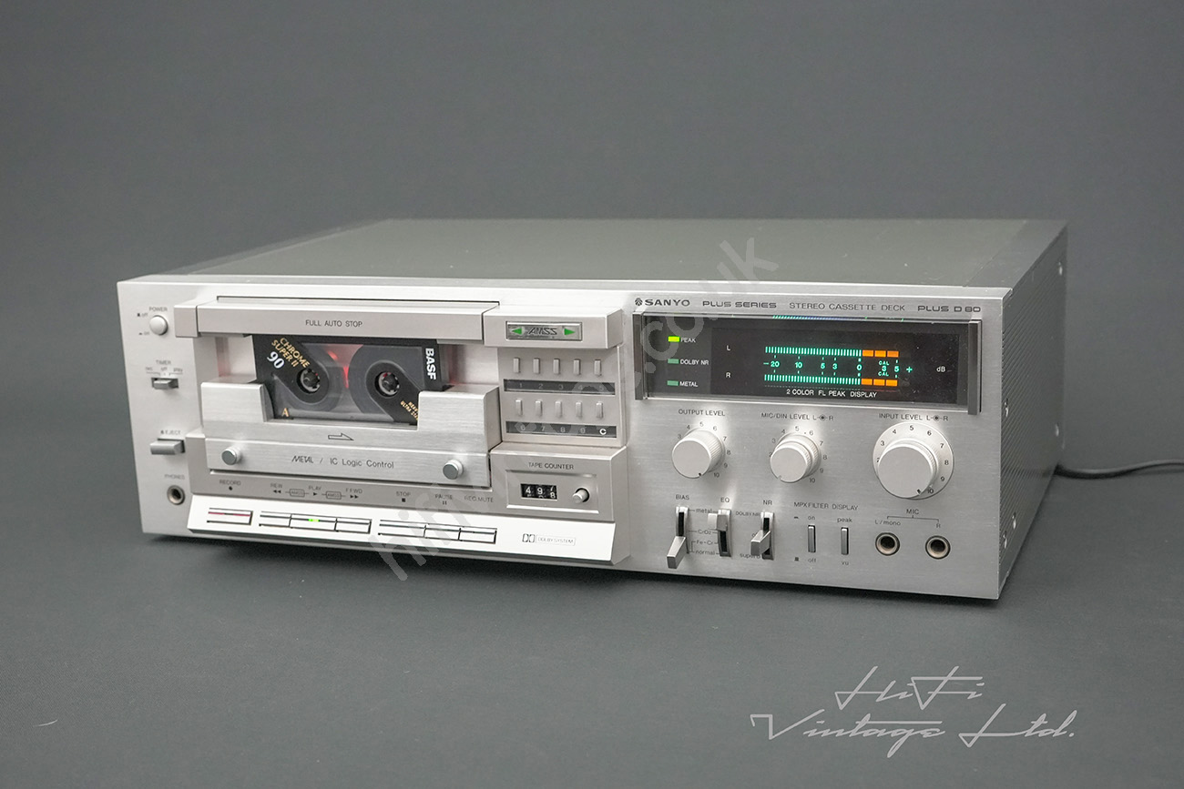 Sanyo Plus D80 Cassette Deck
