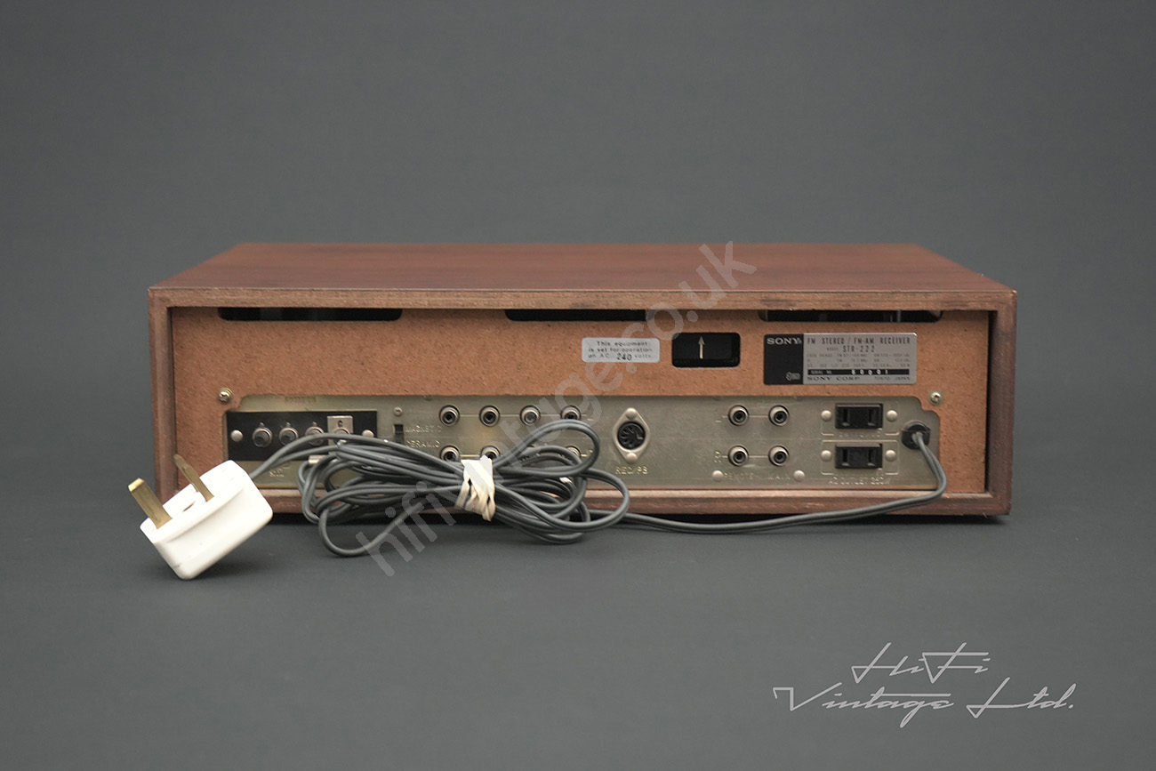 Sony STR-222 AM/FM Stereo Receiver