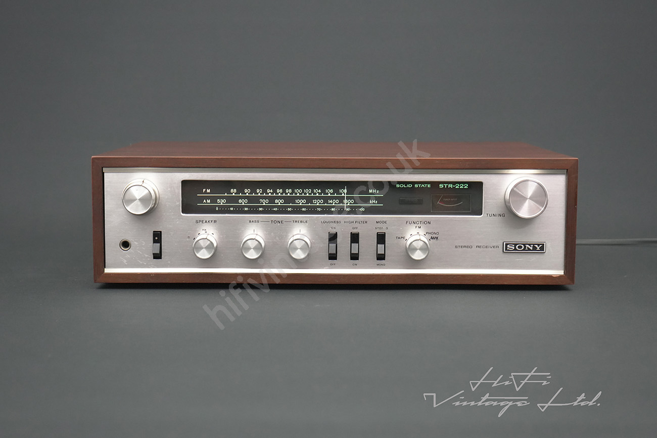 Sony STR-222 AM/FM Stereo Receiver
