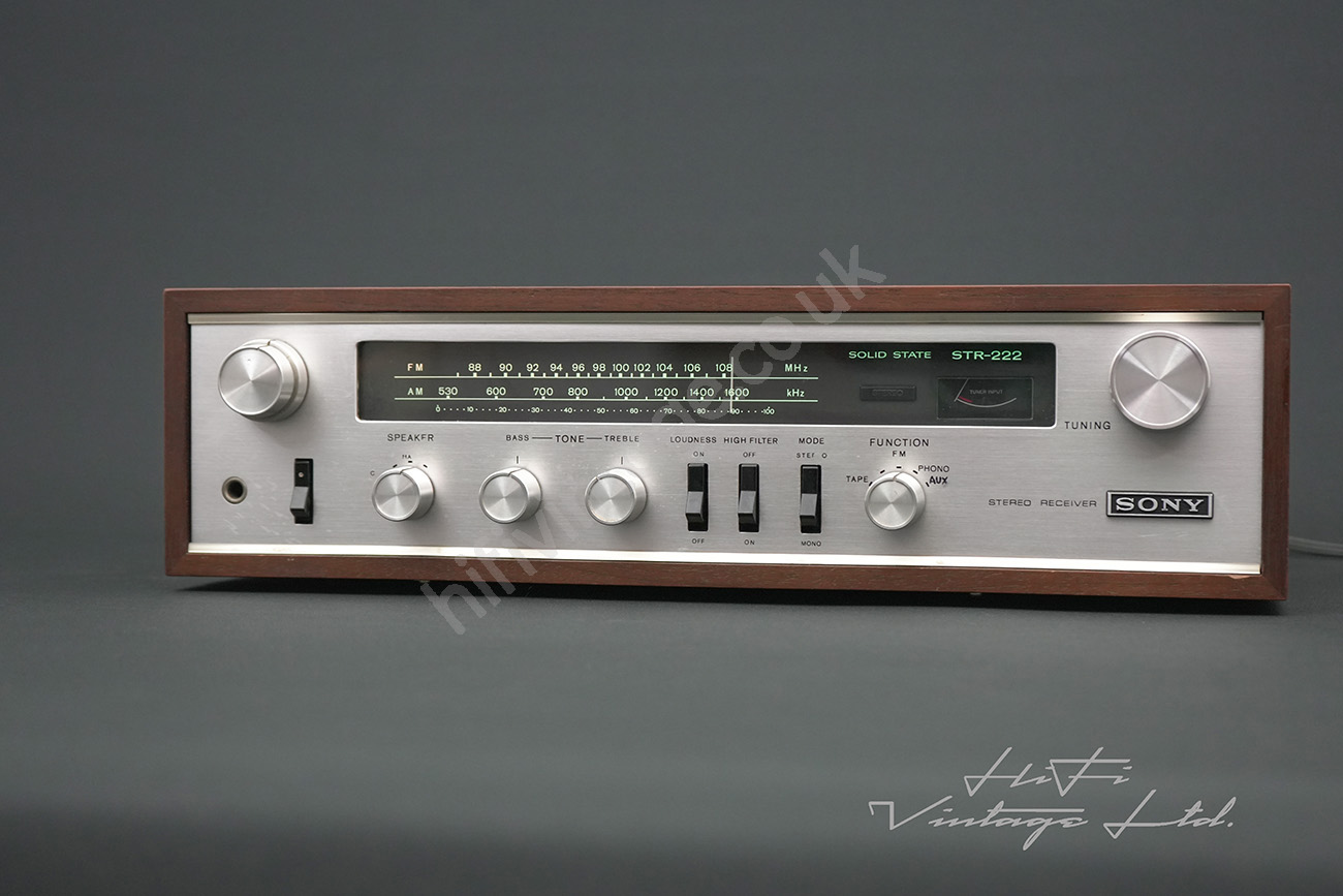 Sony STR-222 AM/FM Stereo Receiver