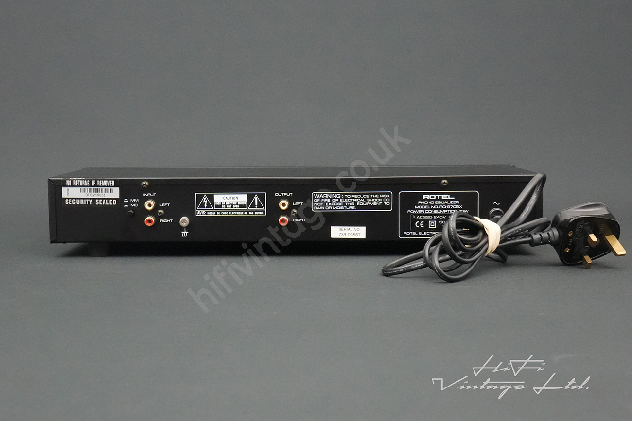 Rotel RQ-970BX Phono Pre-Amplifier