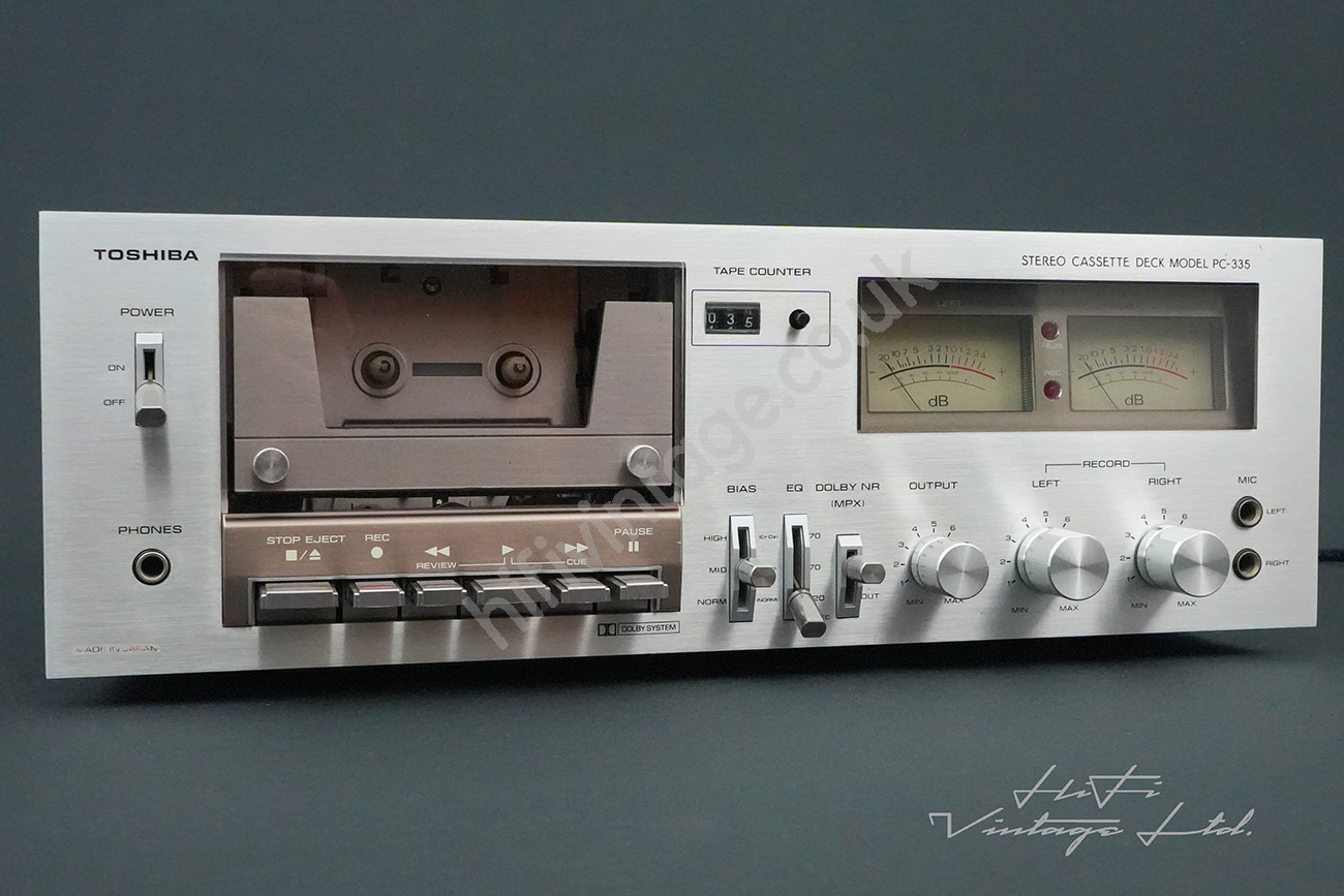 Toshiba PC-335 Cassette Deck