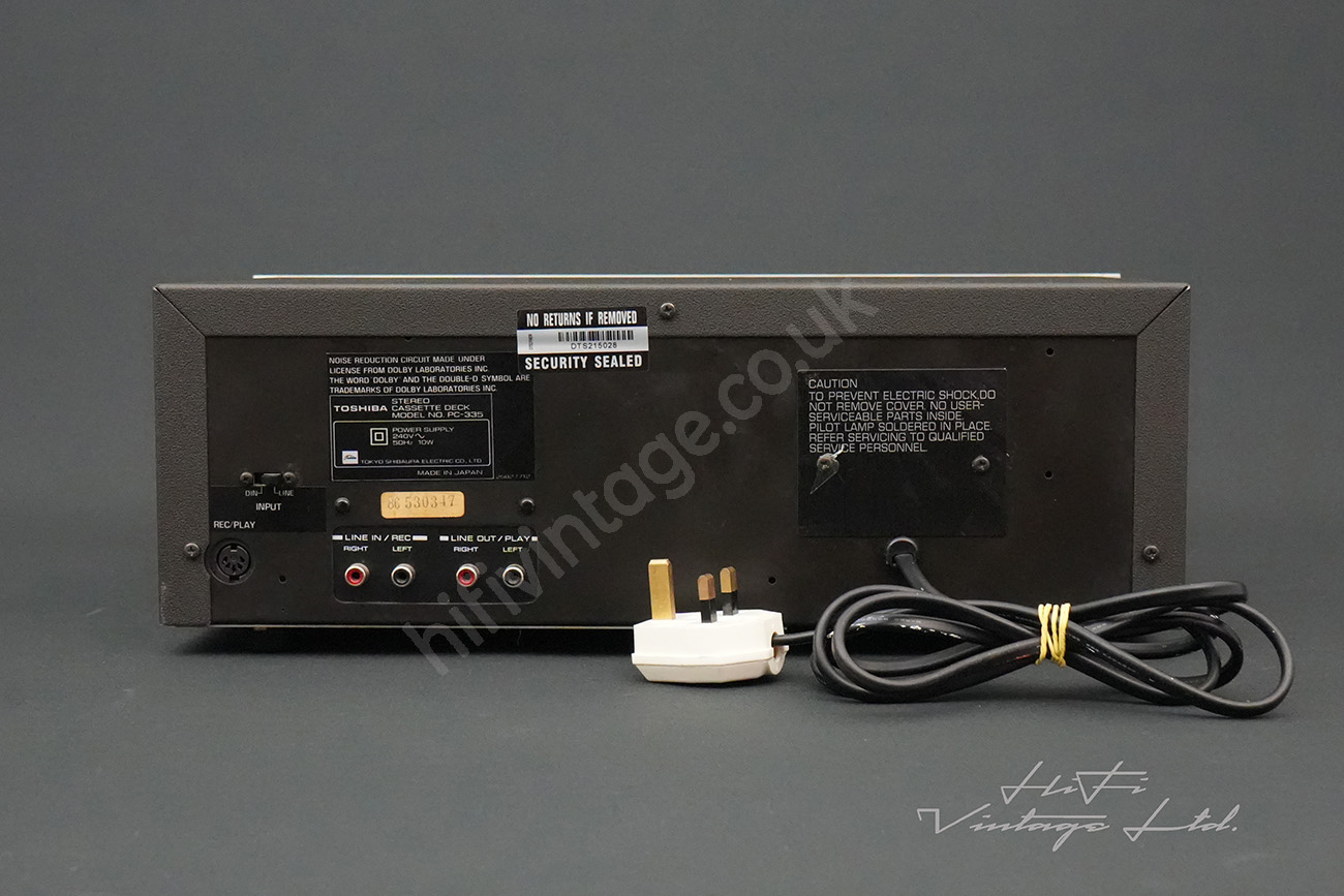 Toshiba PC-335 Cassette Deck