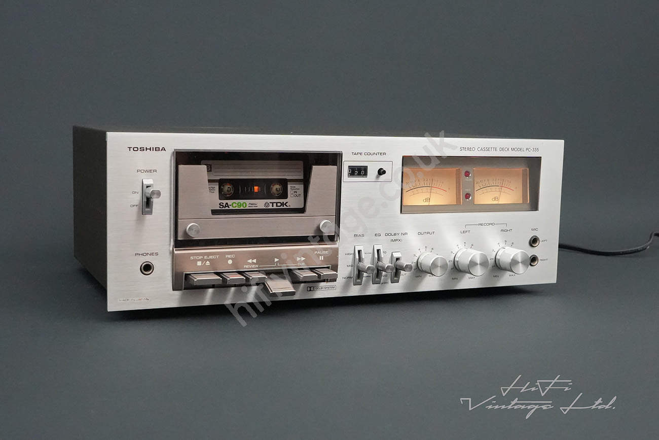 Toshiba PC-335 Cassette Deck