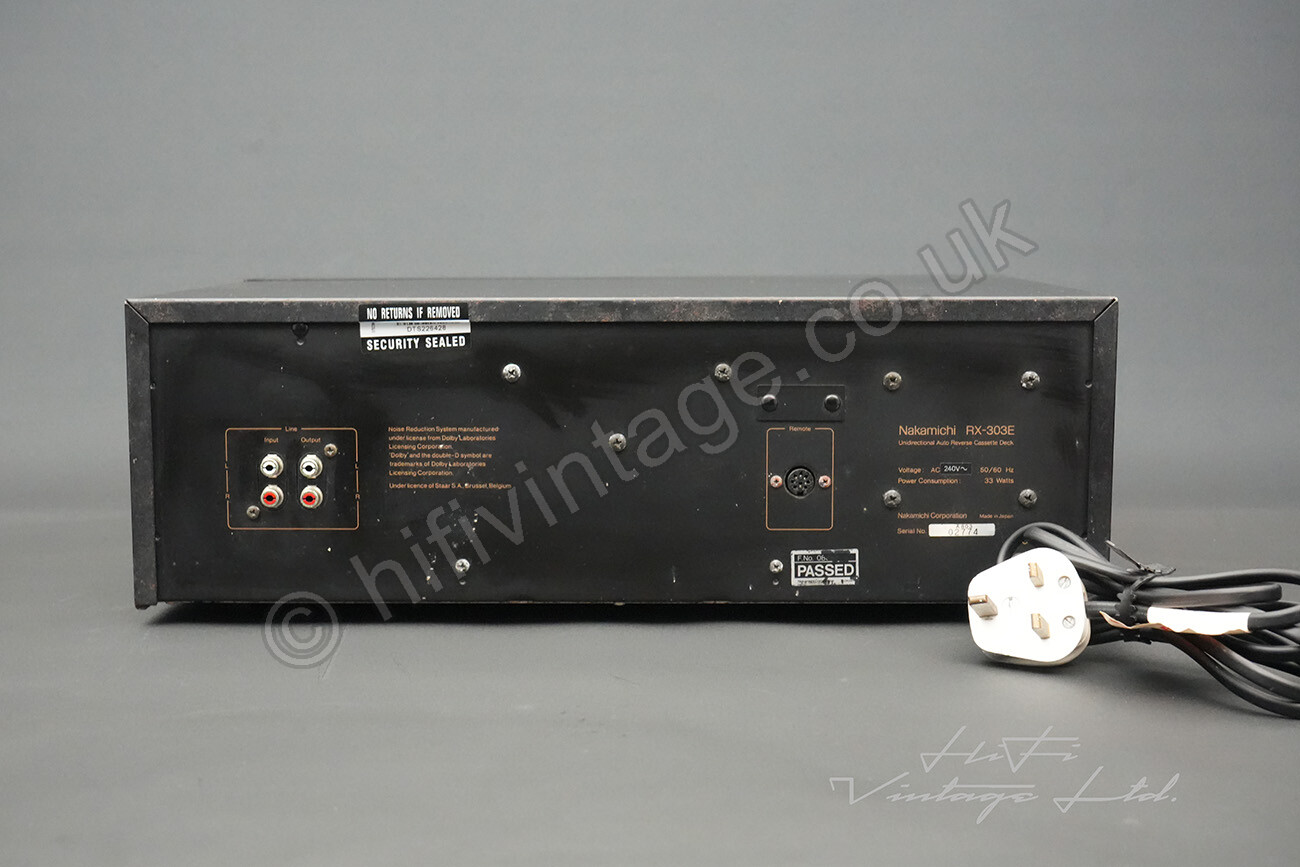 Nakamichi RX-303E Cassette Deck