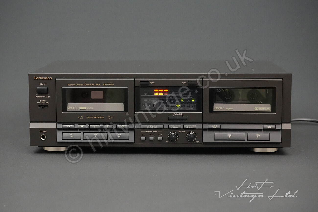Technics RS-TR165 Double Cassette Deck