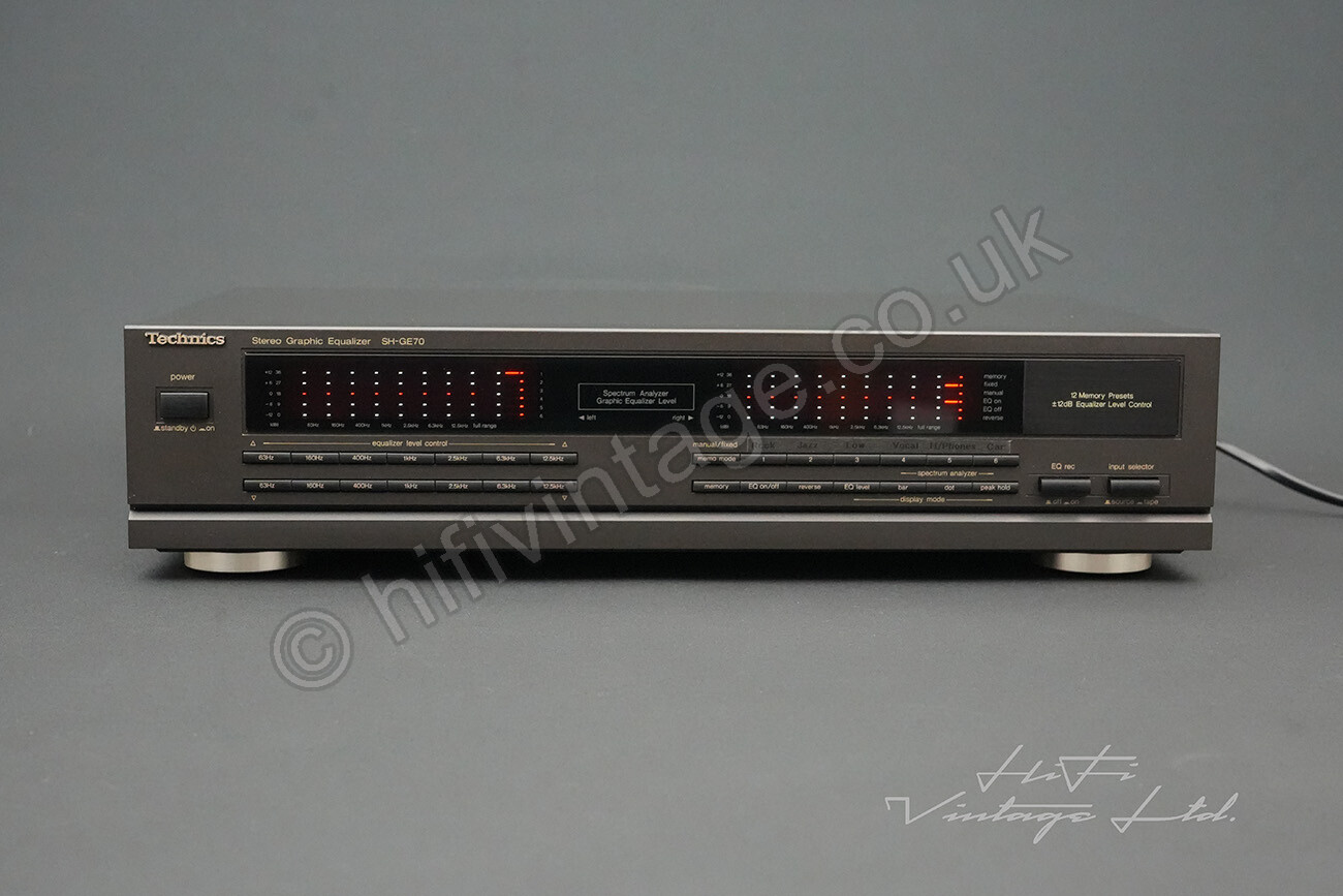 Technics SH-GE70 Graphic Equalizer
